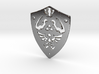Zelda Hylian Shield Pendant 3d printed 