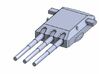 1800 turrets assy 3d printed Single turret shown, comes in set of 3