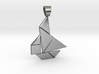 Boat tangram [pendant] 3d printed 