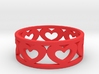 Heart Ring 7 1/2 Ring 3d printed 