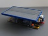 N Tank Truck Loading Bottom (part 1/2) 3d printed Painted platform, the grit box, wheelie bin and control cabinet are sold separately