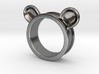 Bear ears ring size6 3d printed 