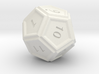 12 Sided Dice 3d printed 