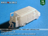 SET Renault Trafic T800 with delivery man (N) 3d printed 