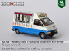Renault Trafic T1000D Ice cream van with vendor (N 3d printed 