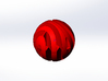 Rokenbok 16mm Red Ball 3d printed 