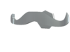 Handlebar Mustache Cufflinks 3d printed 