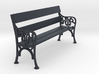 Victorian Railways Bench Seat 1:19 Scale 3d printed 