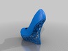 Right Wedge High Heel (complete) 3d printed 