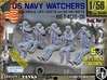 1/56 USN Watchers Set405-01 3d printed 