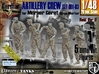 1/48 German Artillery Crew Set001-03 3d printed 