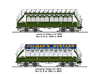 Blackpool Lancaster Lower Deck Unmodified OO scale 3d printed Line drawing of this car