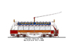 Blackpool Lancaster 1911 condition 3d printed Line drawing if the tram