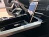 iPhone car mount/holder for Kia Sportage, Stinger 3d printed iPhone car mount holder for Kia carens cup holder in black_1764