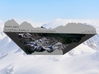 Swiss Alps, Jungfrau-Aletsch Map 3d printed 