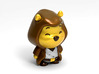 BABY Kenobi + Winnie the Pooh ( Fusion ) size 4 cm 3d printed 