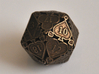 D20 Balanced - Cards (Metal) 3d printed 