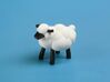 Sheep from LEO the Maker Prince: body section 3d printed sheep body + legs, nose and ears, assembled