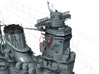 1/96 IJN Yamato type 22 Surface Search Radar Horns 3d printed 