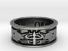 Lord Shiva's Ring "Karma II" Ring Size 13 3d printed 