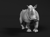 White Rhinoceros 1:64 Running Male 3d printed 