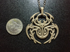 SpiderPendant 3d printed 