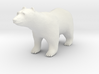 S Scale Polar Bear 3d printed This is a render not a picture