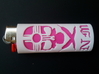 BIC Brethren Skull 3d printed Front with pink lighter