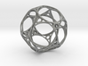Looped docecahedron 3d printed 
