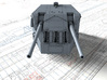 1/72 4.7"/50 (12 cm) QF MKXI L & M Class Gun x1 3d printed 3d render showing product detail