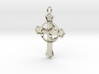 Gothic Triskell Cross Pendant 3d printed 