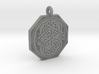 Celtic Serpent Octagonal Pendant 3d printed 