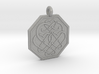Celtic Heart Octagon Pendant 3d printed 