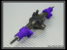 Losi Mini Rock Crawler Lockout for rear axle 3d printed 