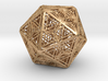 Icosahedron Unique Tessallation 3d printed 