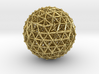 Geodesic • Two-layer Sphere 3d printed 