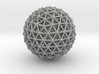 Geodesic • Two-layer Sphere 3d printed 