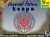 Universal Pattern Kenpo 100mm 3d printed 