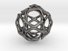 Icosidodecahedron Twisted members  3d printed 
