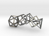 Platonic Solids Wireframe Pendant 3d printed 