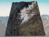 Mount Kosciuszko Map: 8"x10" 3d printed 