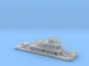128' Pusher Boat in Z scale 3d printed 