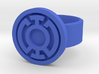 Blue Lantern Ring - Size 12 3d printed 