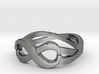 Infinity Promise Ring size 6 3d printed 