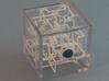 "Bare Bones" Two-Pack - Rolling Ball Maze in Case 3d printed X marks the spot