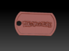 Persona 5 'Take Your Time' Themed Dog Tag 3d printed 