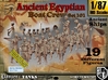 1/87 Ancient Egyptian Boat Crew Set101 3d printed 