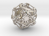 Drilled Perforated Dodecahedron Flower 3d printed 
