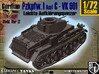1-72 Pzkpfw I Ausf C -Vk 601 3d printed 