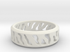 Tiger Stripe Ring 3d printed 